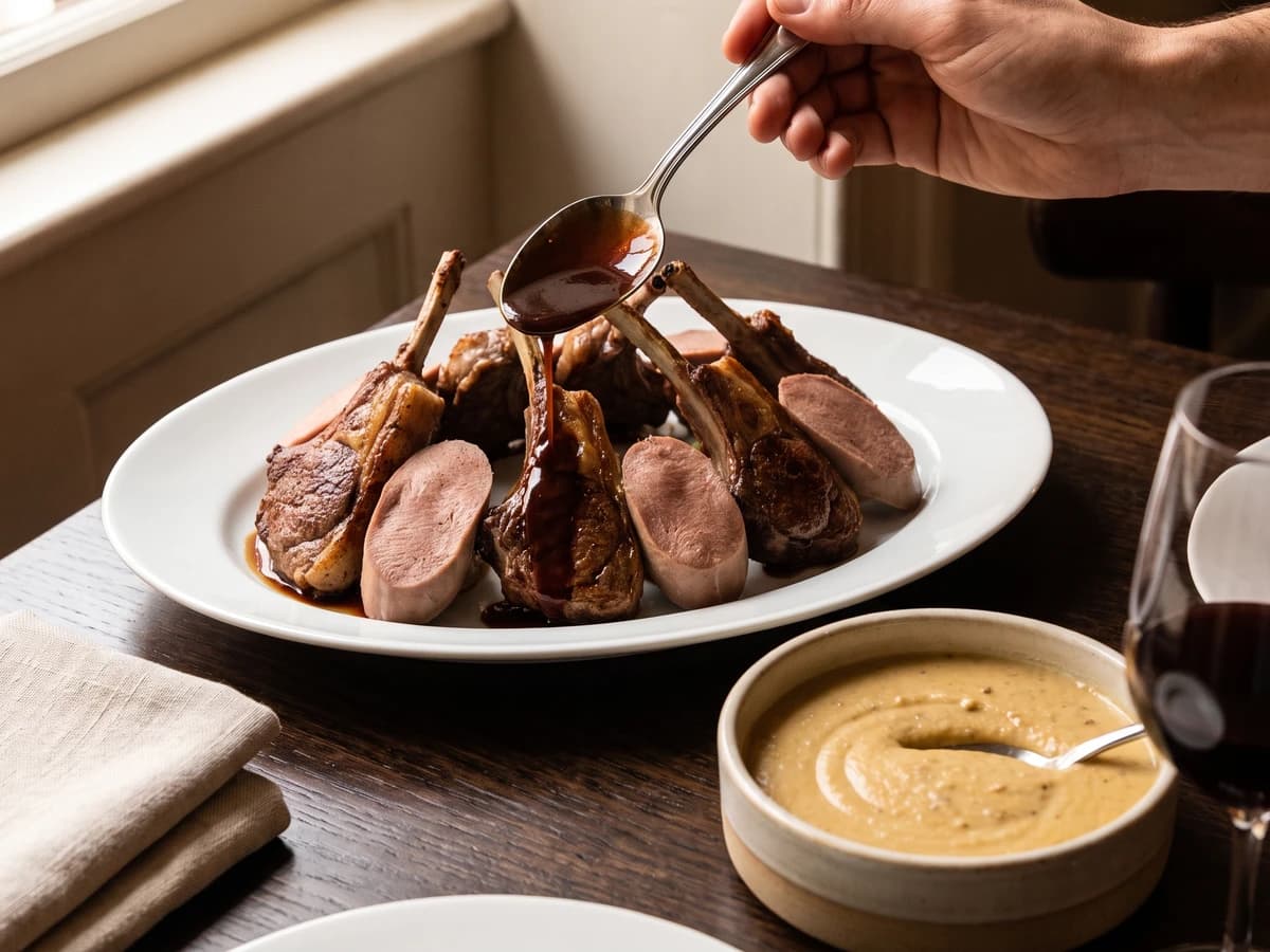 Côtelettes de Chevreuil Conti - Chef Juliette