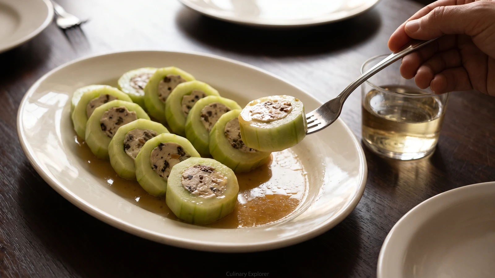 Concombres Farcis.—B