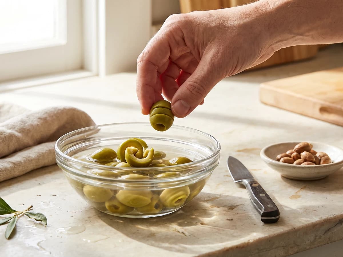 Turned or Stoned Olives - Chef Juliette