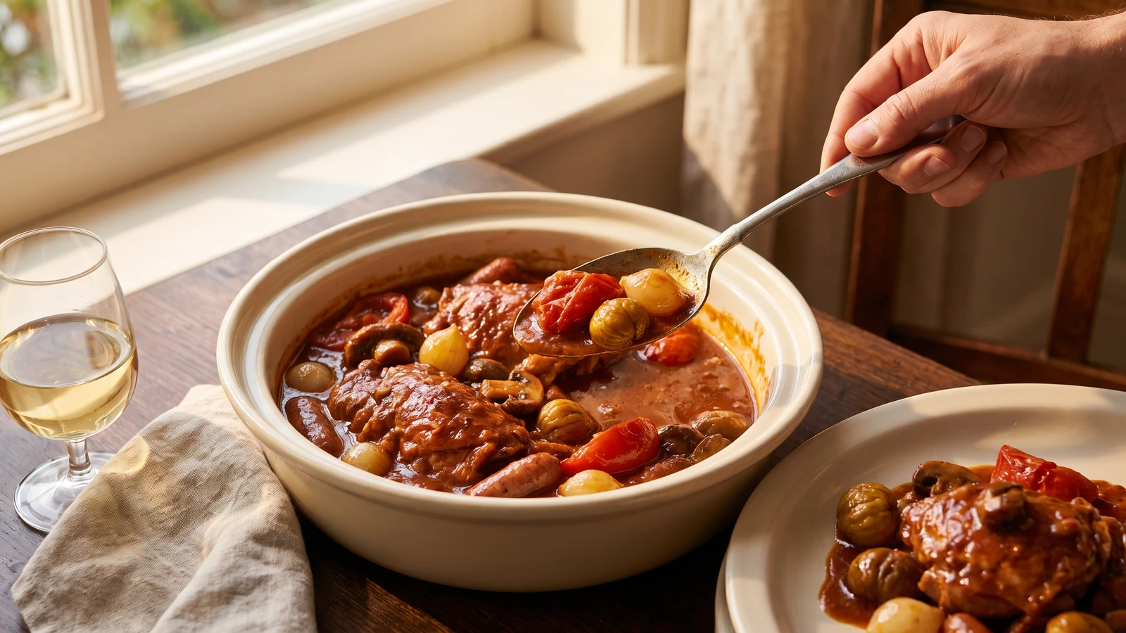 Dindonneau à la Catalane