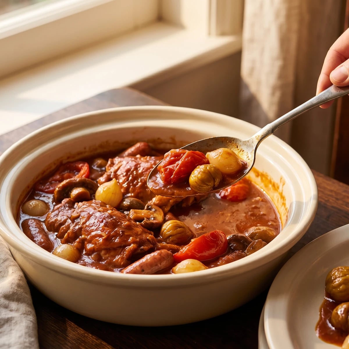 Dindonneau à la Catalane