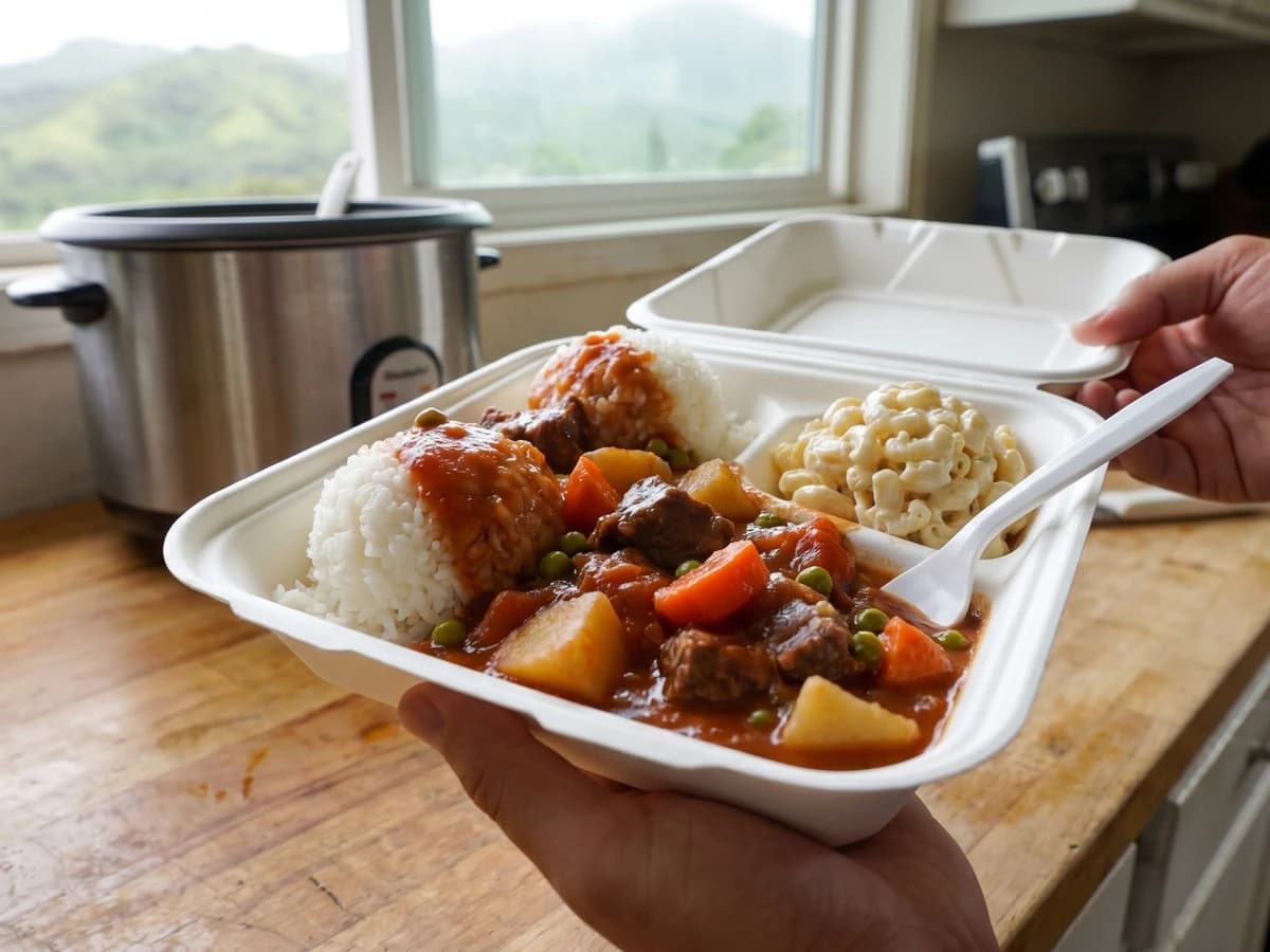 Hawaiian-Style Beef Stew (Hawaiʻi Local Plate-Lunch Stew) - Chef Makoa