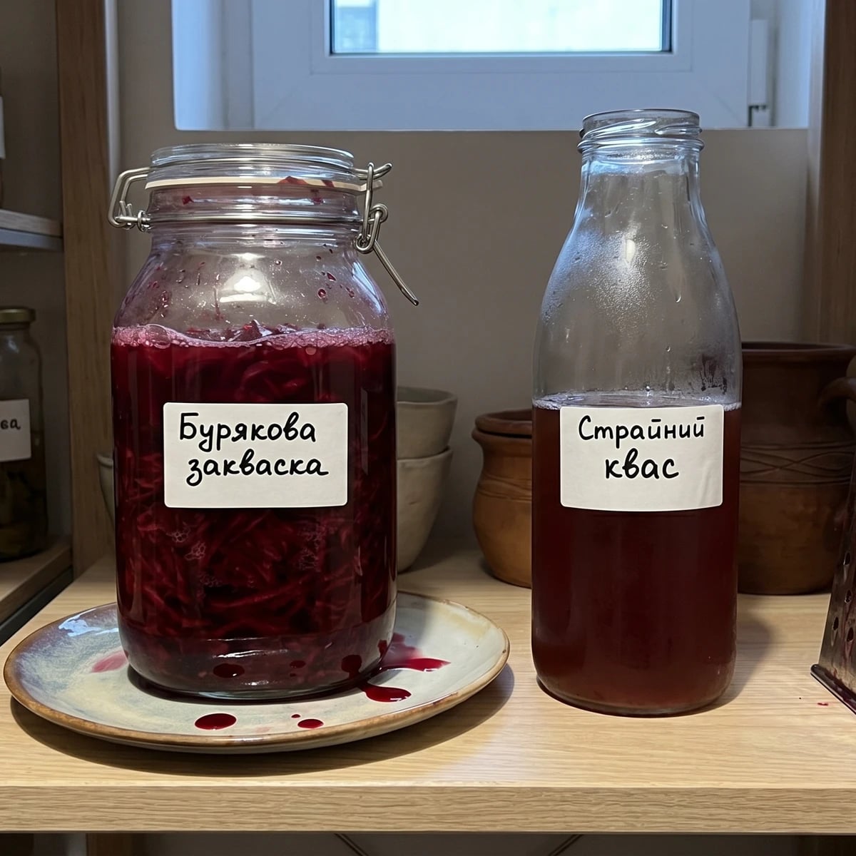 Buryakova Zakvaska (бурякова закваска, beet kvas)