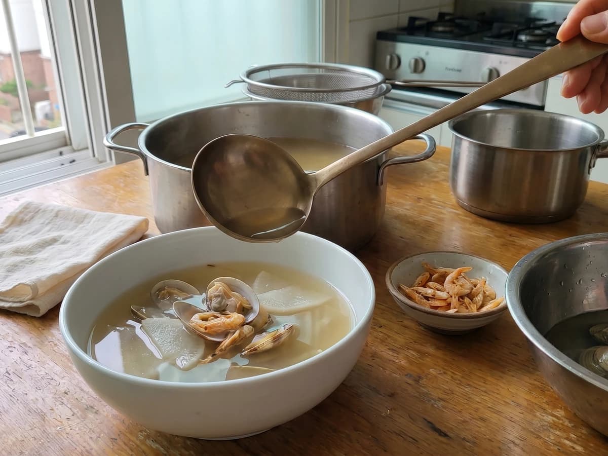 Haemul Yuksu (Korean Seafood Stock) - Chef Jeong-sun