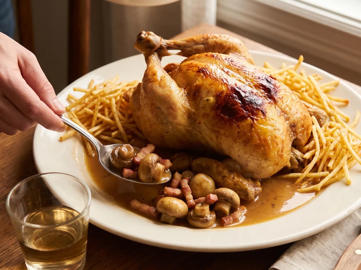 Poulet de Grains à la Bergère - Chef Juliette