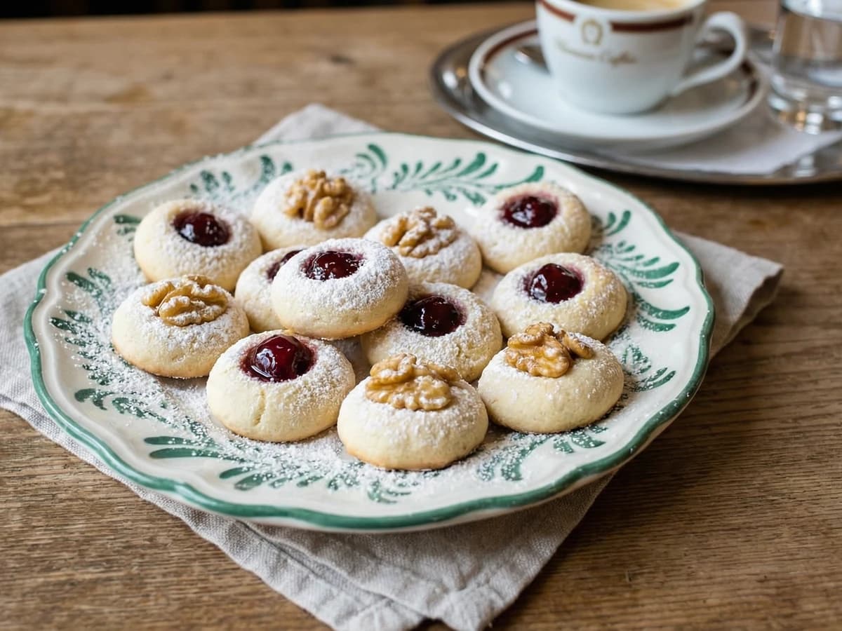 Wachauer Busserl (Wachau Hazelnut Kisses) - Chef Elsa