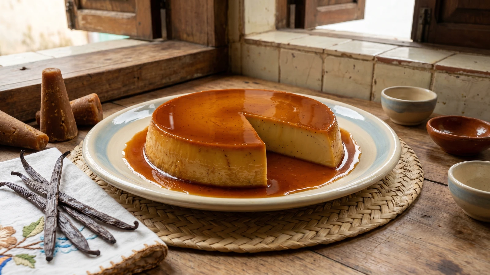 Papantla Vanilla Flan