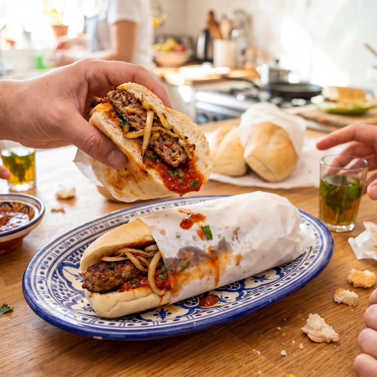 Sandwich Kefta de Fès