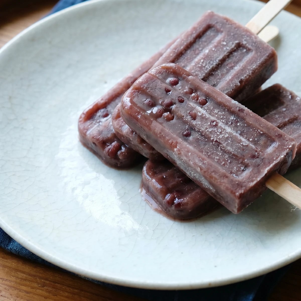 Azuki Bar (あずきバー, frozen red bean popsicle)