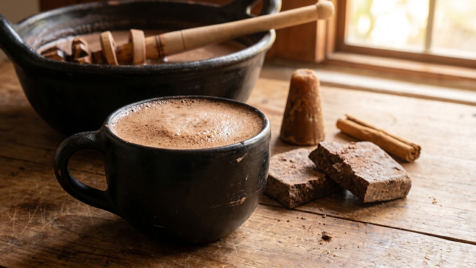 Champurrado Oaxaqueño con Masa de Maíz