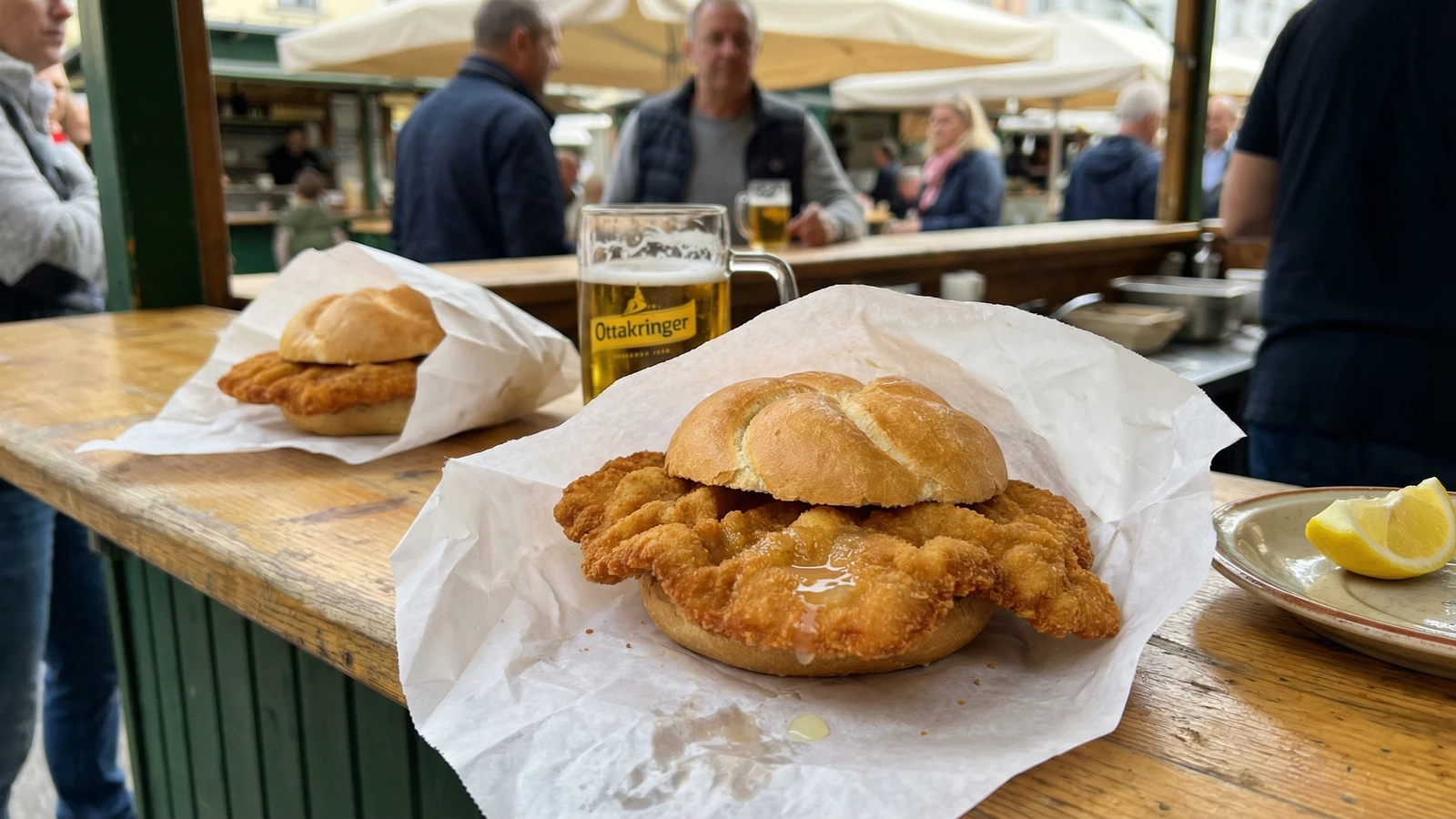 Schnitzelsemmel