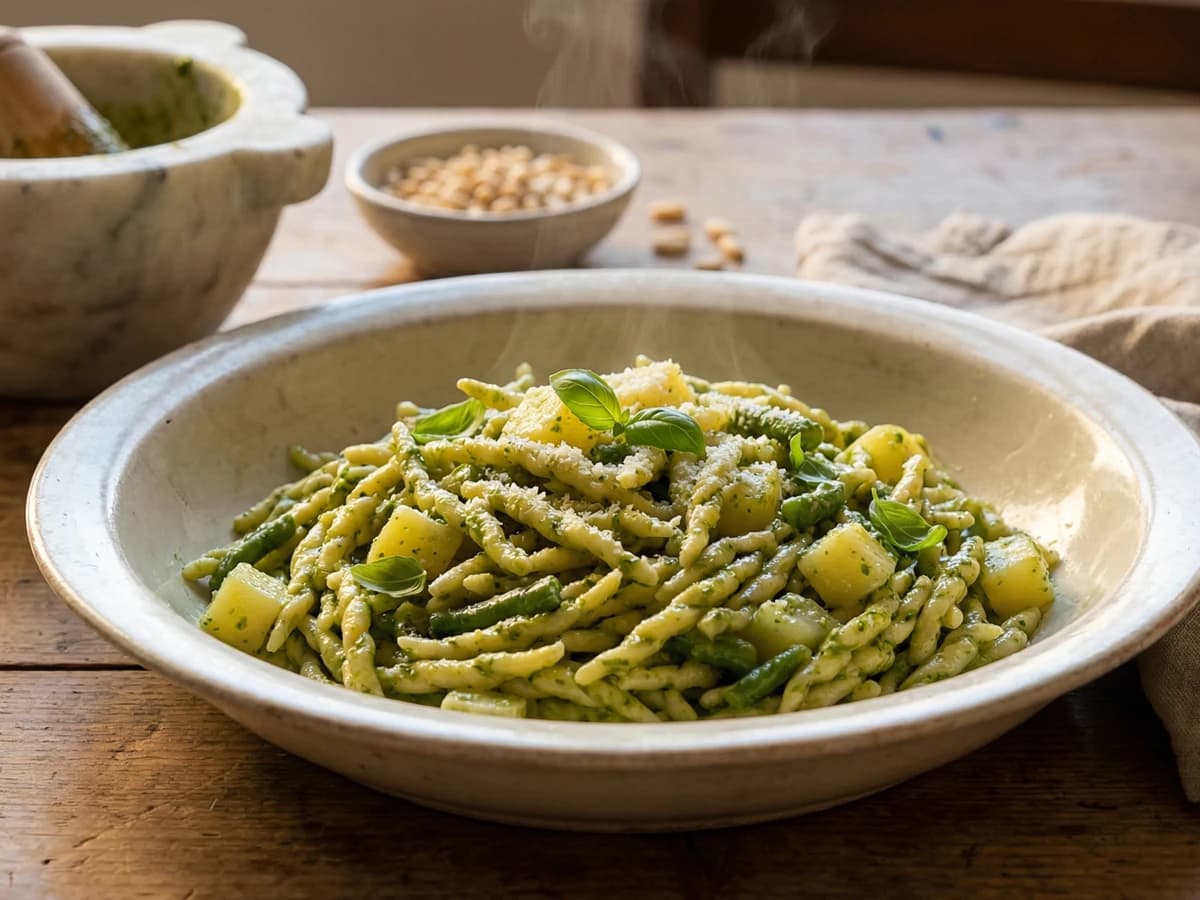 Trofie al Pesto Genovese - Chef Graziella