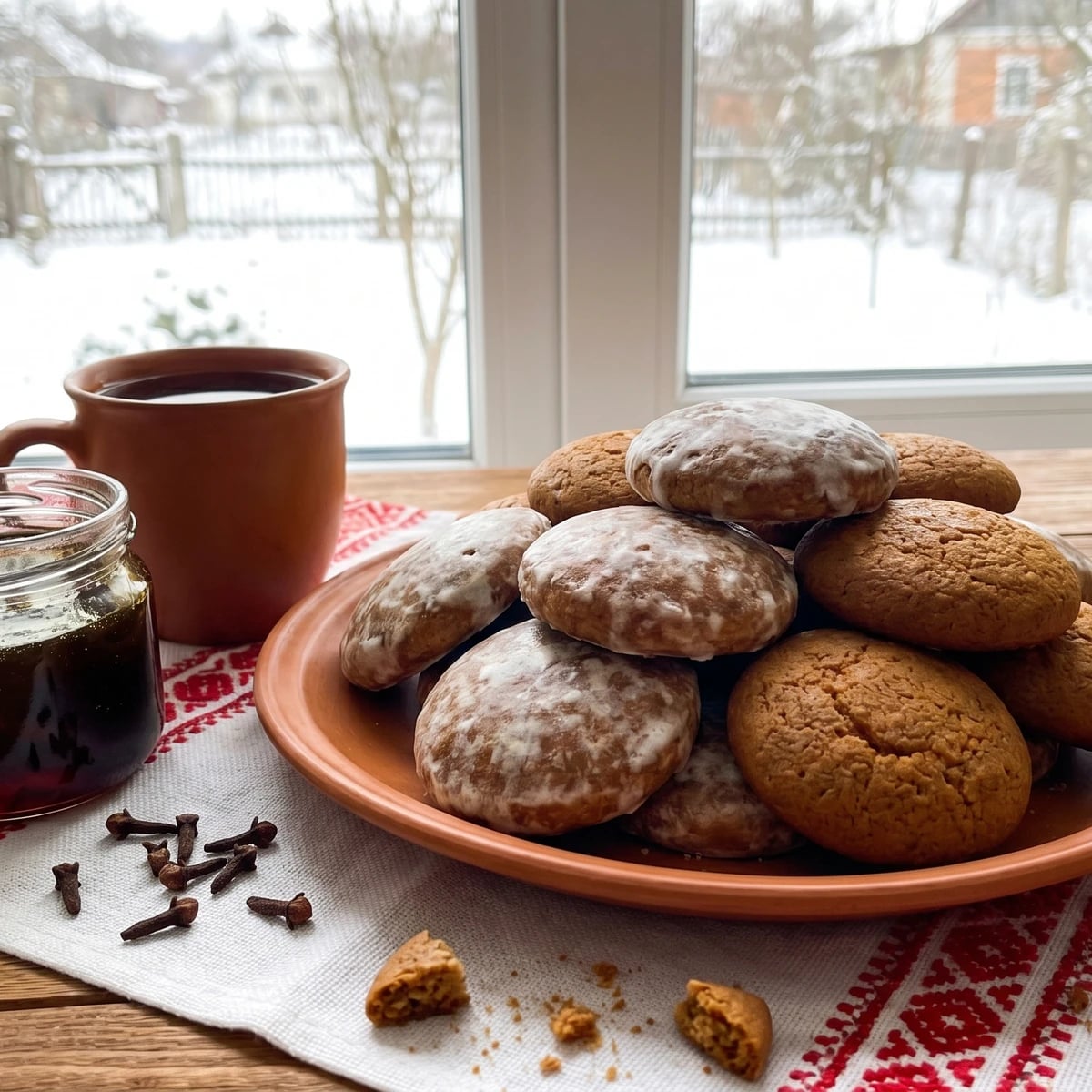 Medovi Pryanyky (медові пряники, honey-spice cookies)