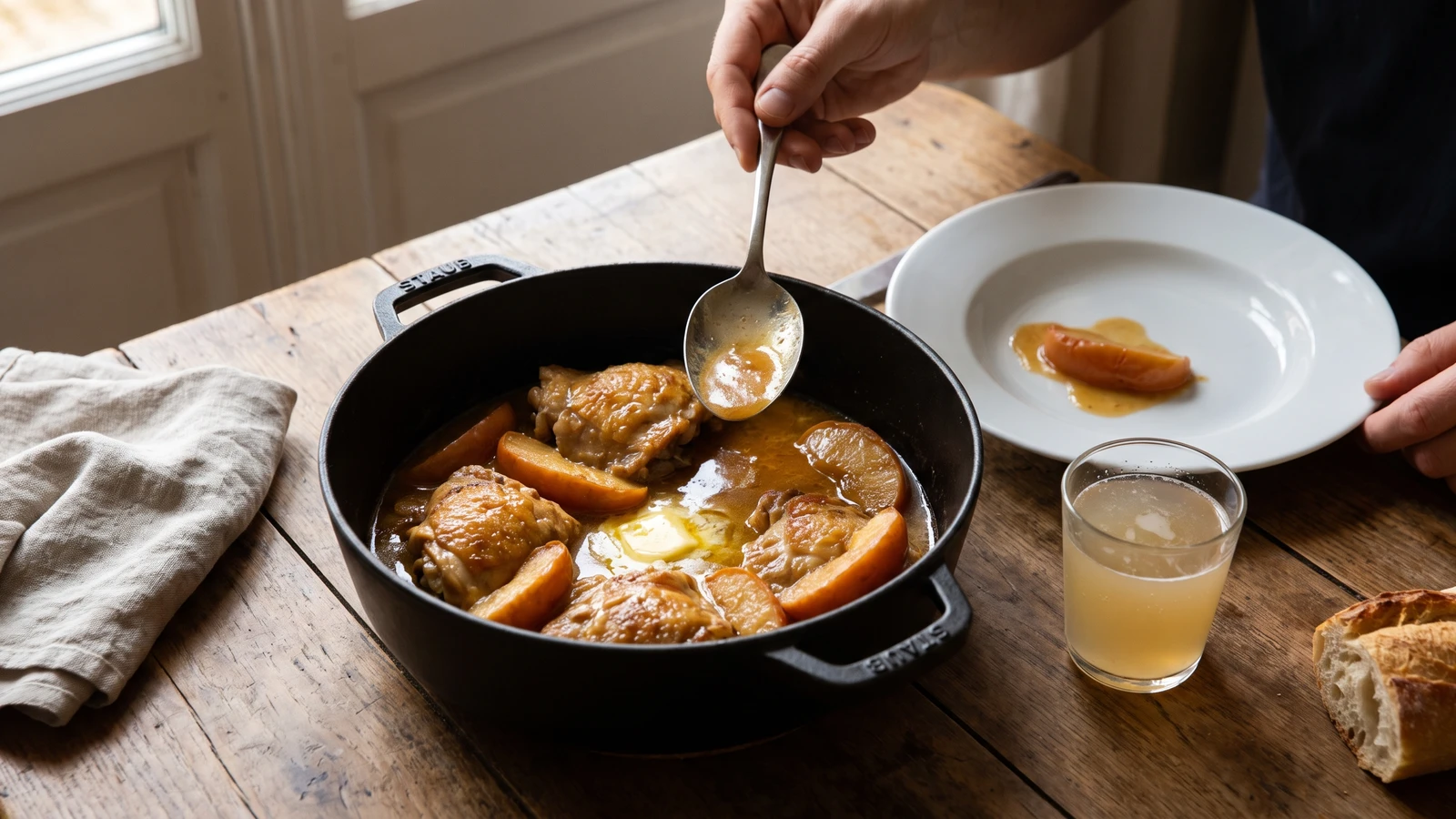 Poulet Sauté Normande