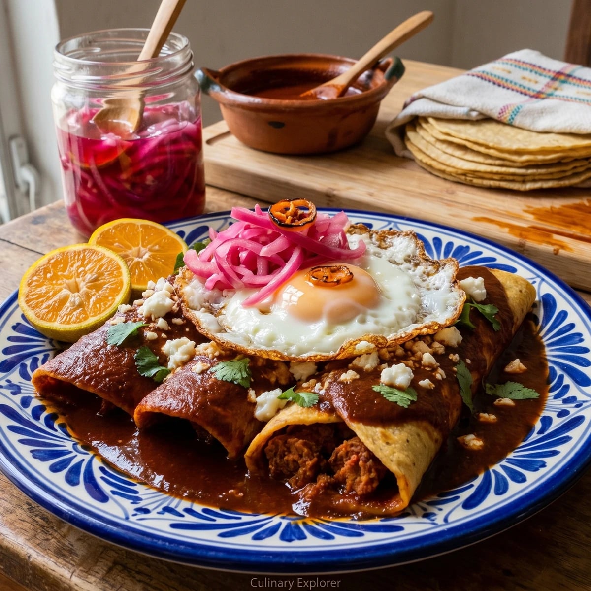 Enchiladas de Valladolid