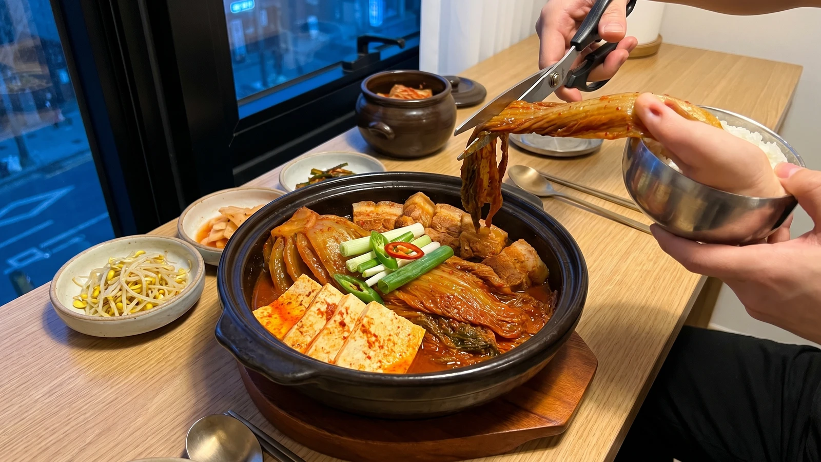 Kimchi-jjim (Pork and Aged Kimchi Braise)