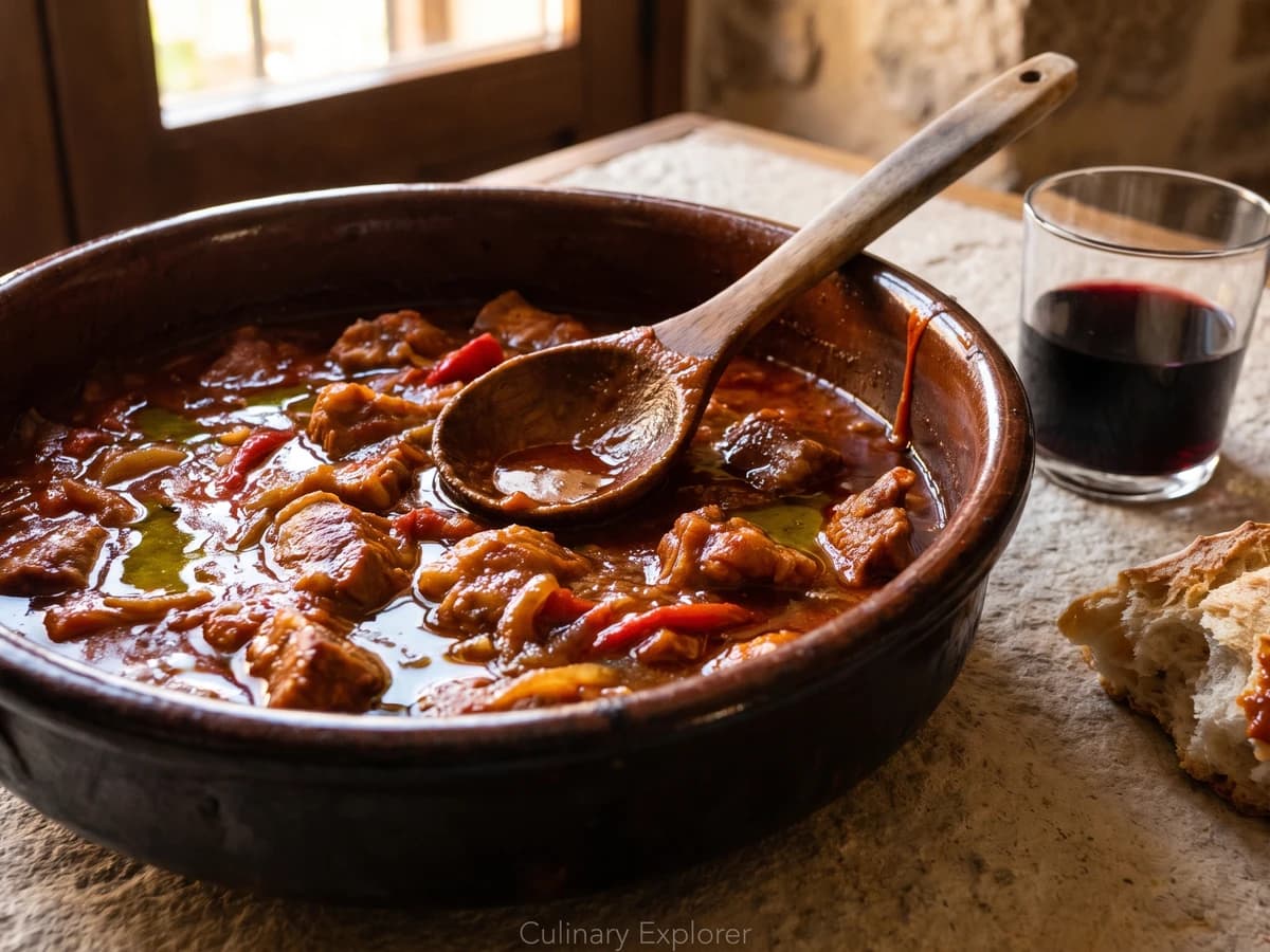 Caldereta Extremeña de Cerdo Ibérico - Chef Isabel