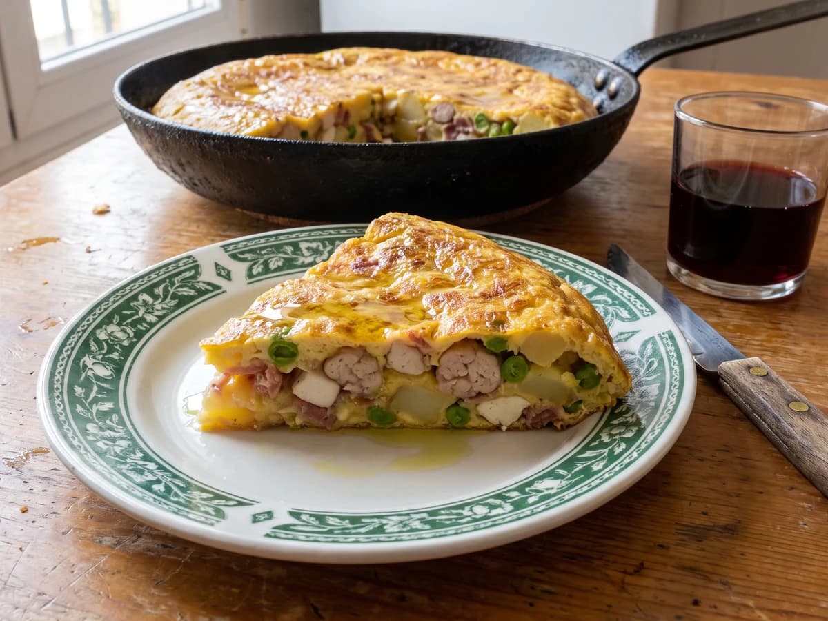 Tortilla del Sacromonte - Chef Isabel