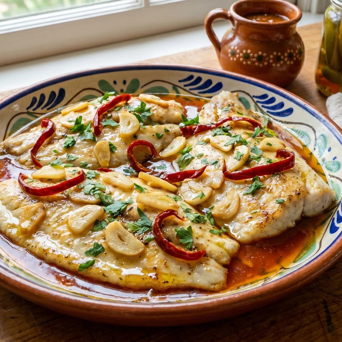 Veracruz Garlic Pan Sauce for Fish (Ajillo Jarocho)