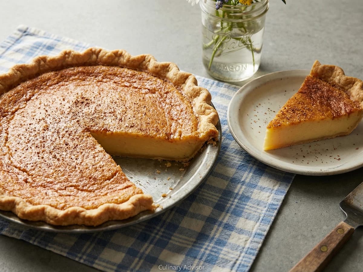 West Virginia Vinegar Pie