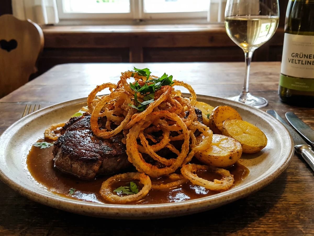 Zwiebelrostbraten - Chef Elsa