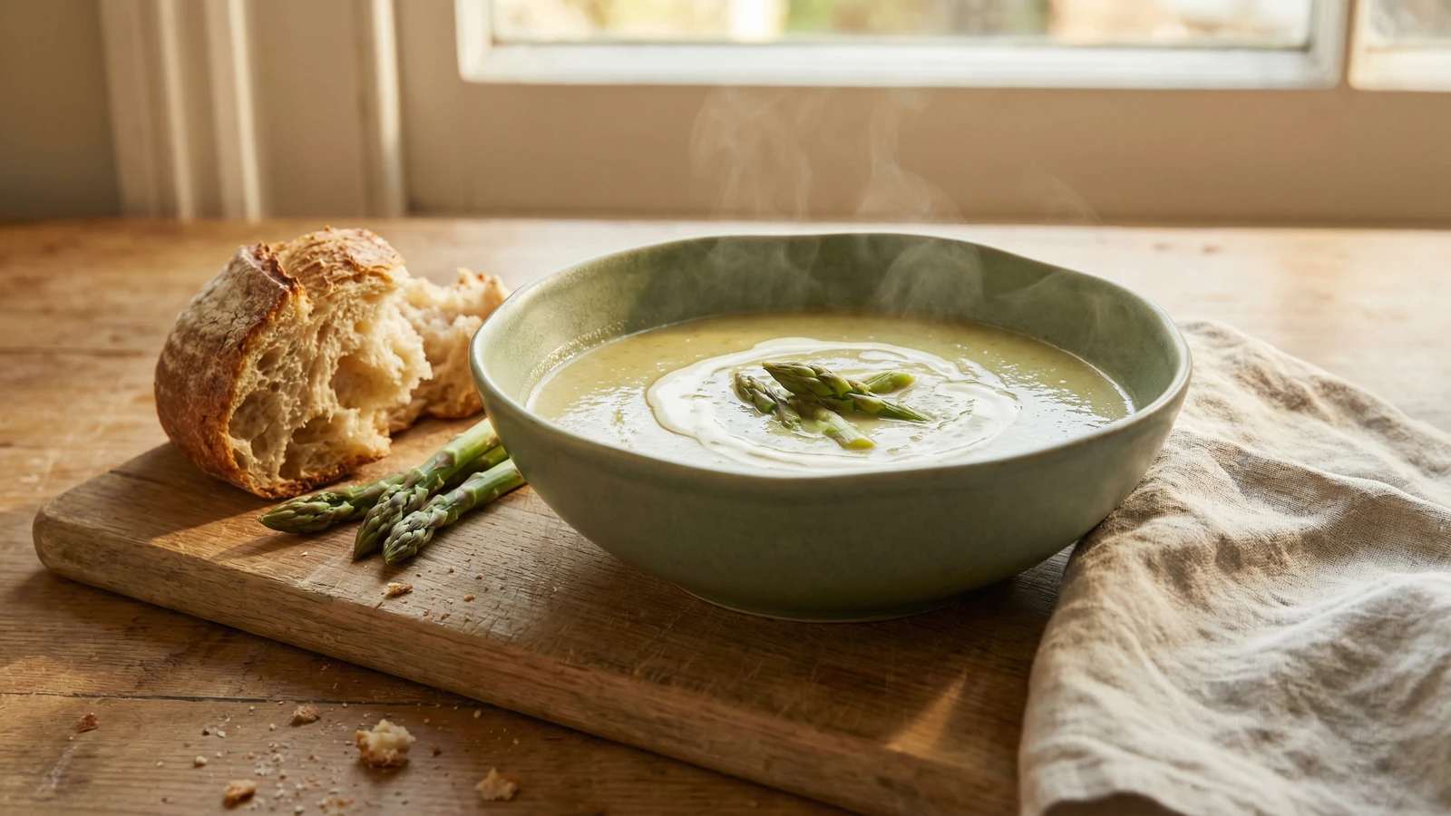 Cream of Asparagus Soup