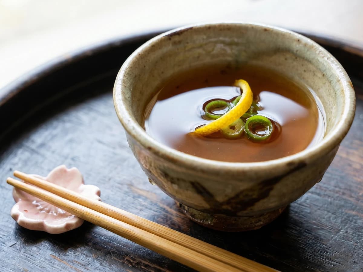 Ponzu (ポン酢, citrus-soy dipping sauce) - Chef Takumi