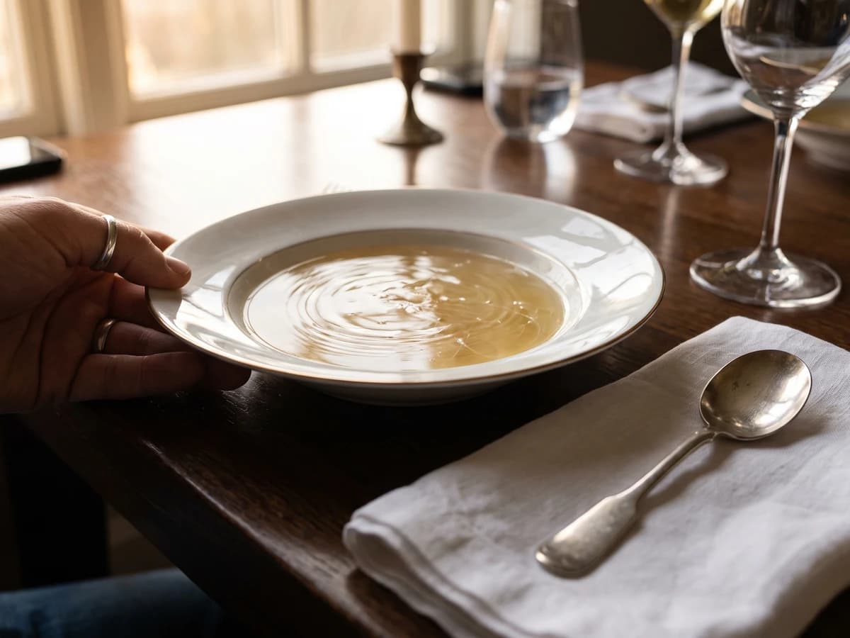 Consommé aux Nids d’Hirondelles - Chef Juliette