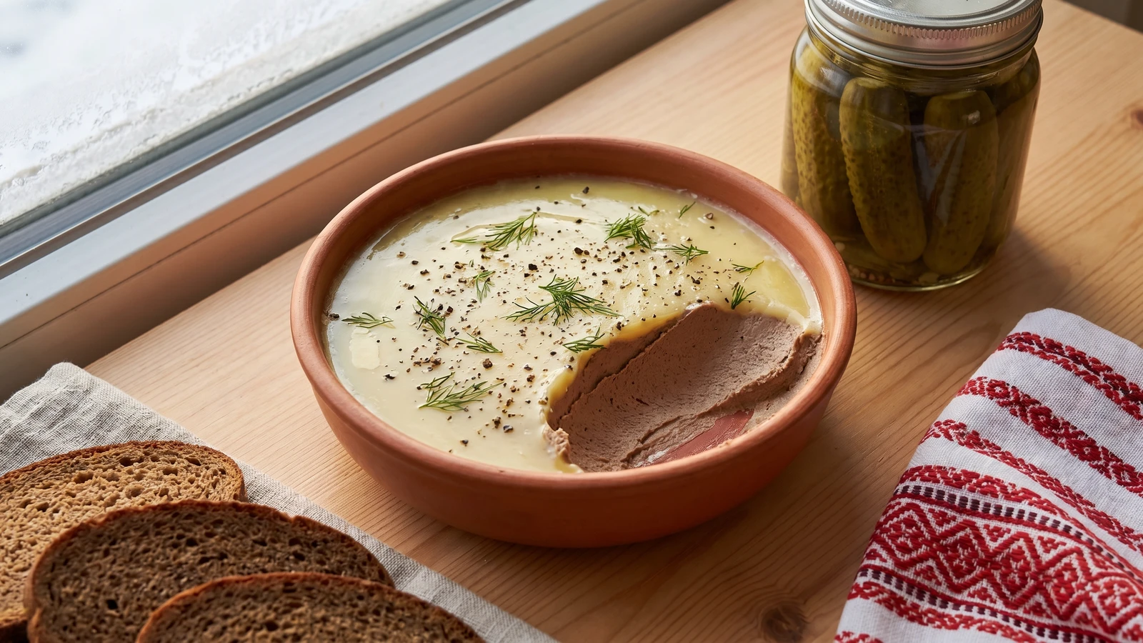 Pechinkovyi Pashtet (печінковий паштет, liver pâté)