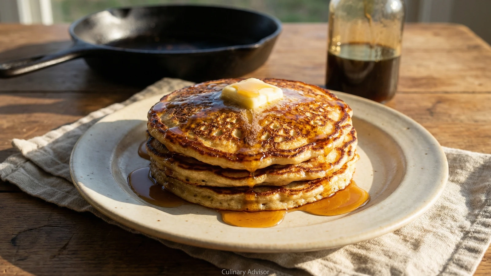 Cane Syrup Griddle Cakes