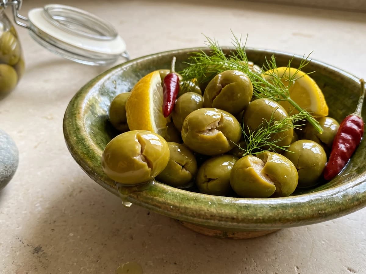 Olives Trencades Mallorquines - Chef Isabel