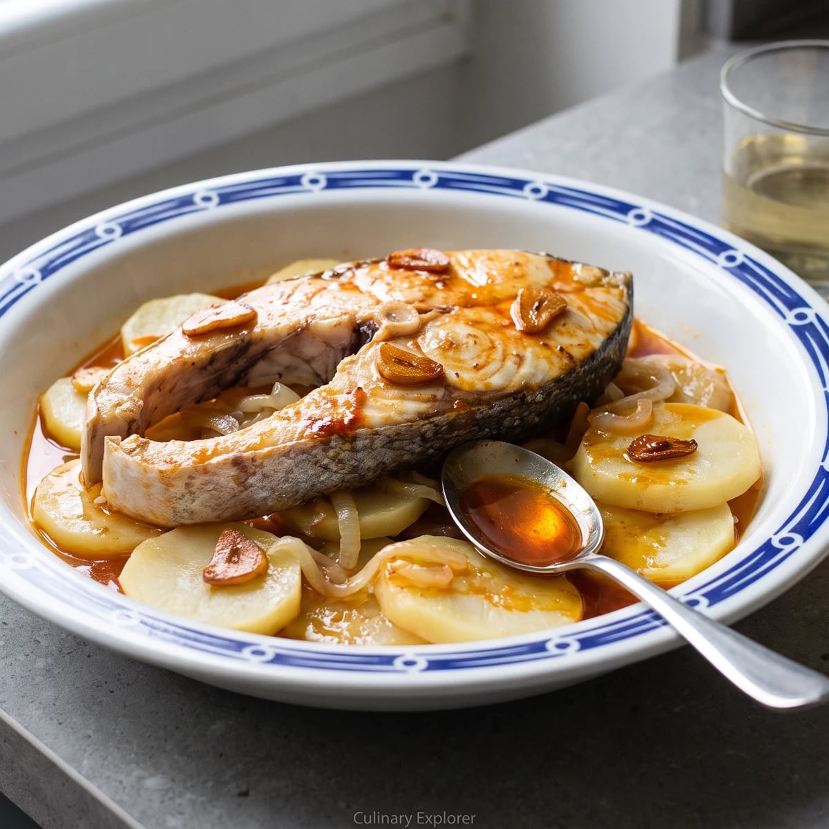 Merluza a la Gallega
