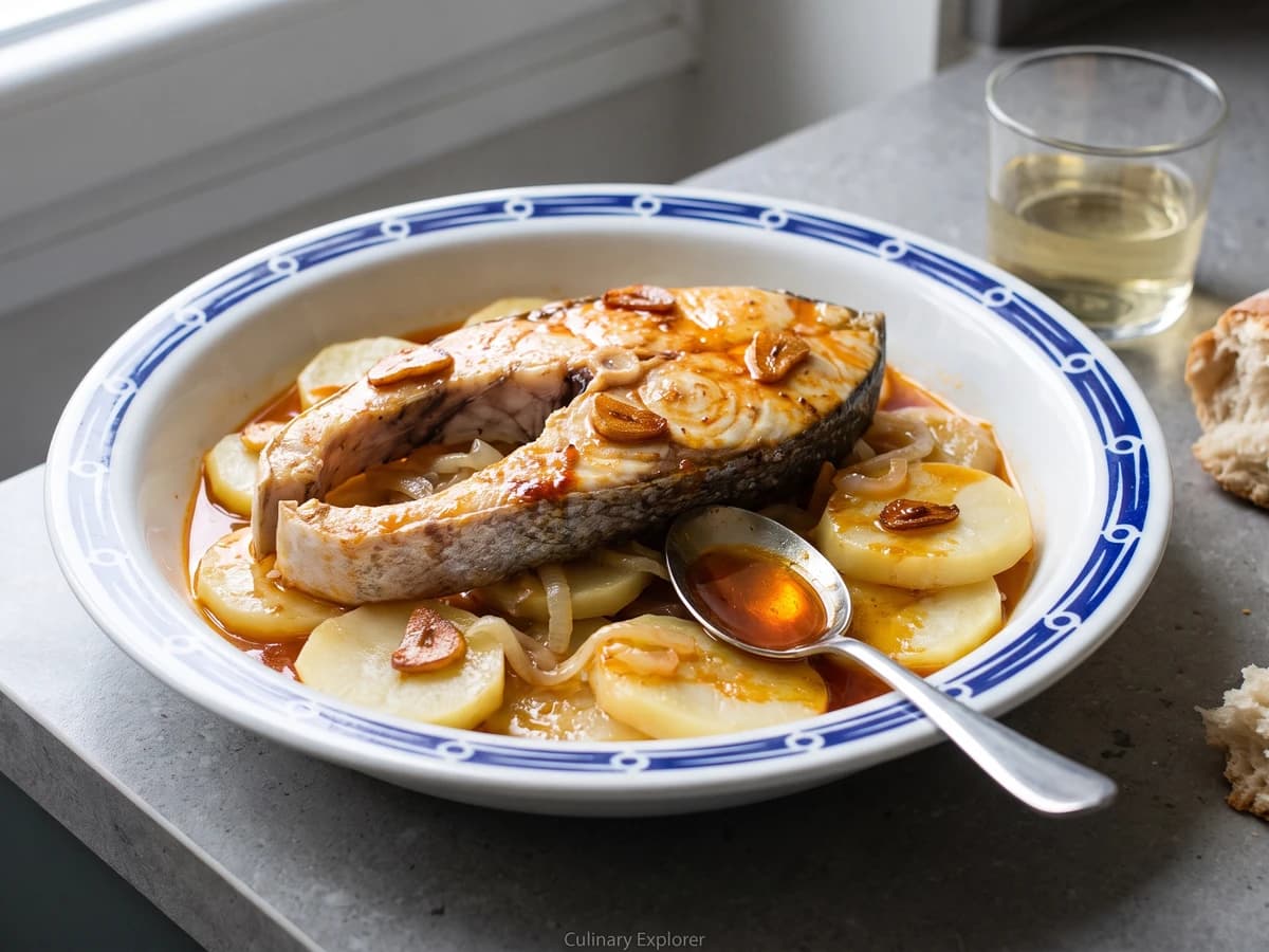 Merluza a la Gallega - Chef Isabel