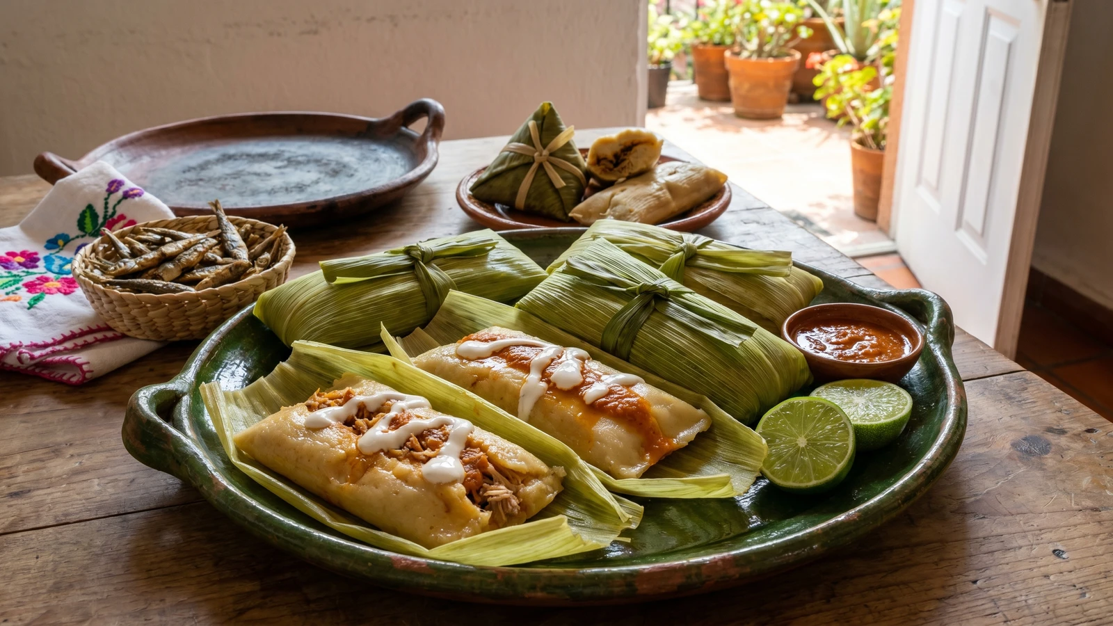 Nacatamales Michoacanos de Angahuan