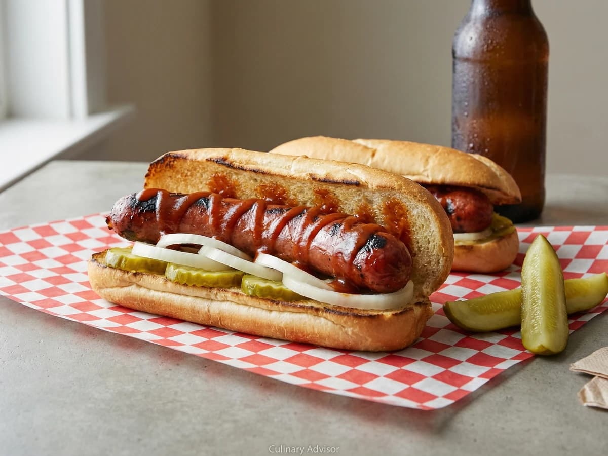 Oakland BBQ Link Sandwich - Chef Dean