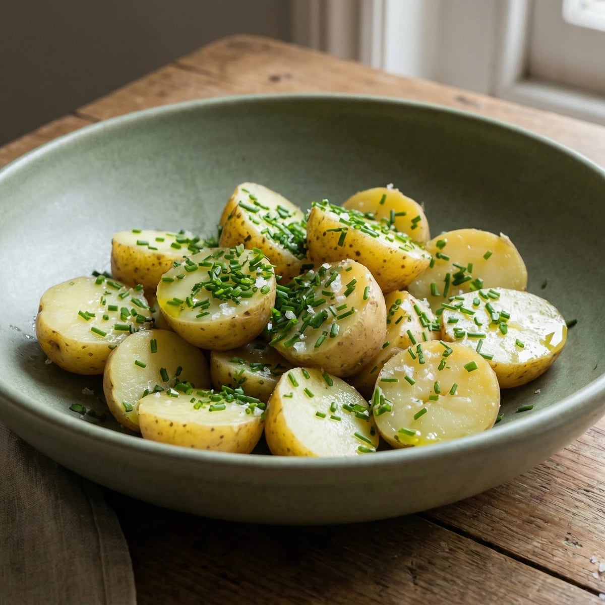 Jersey Royal Potato Salad with Chives