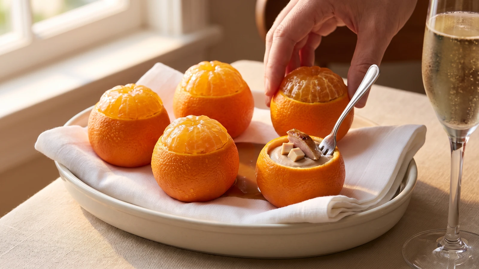 Mandarines de Cailles