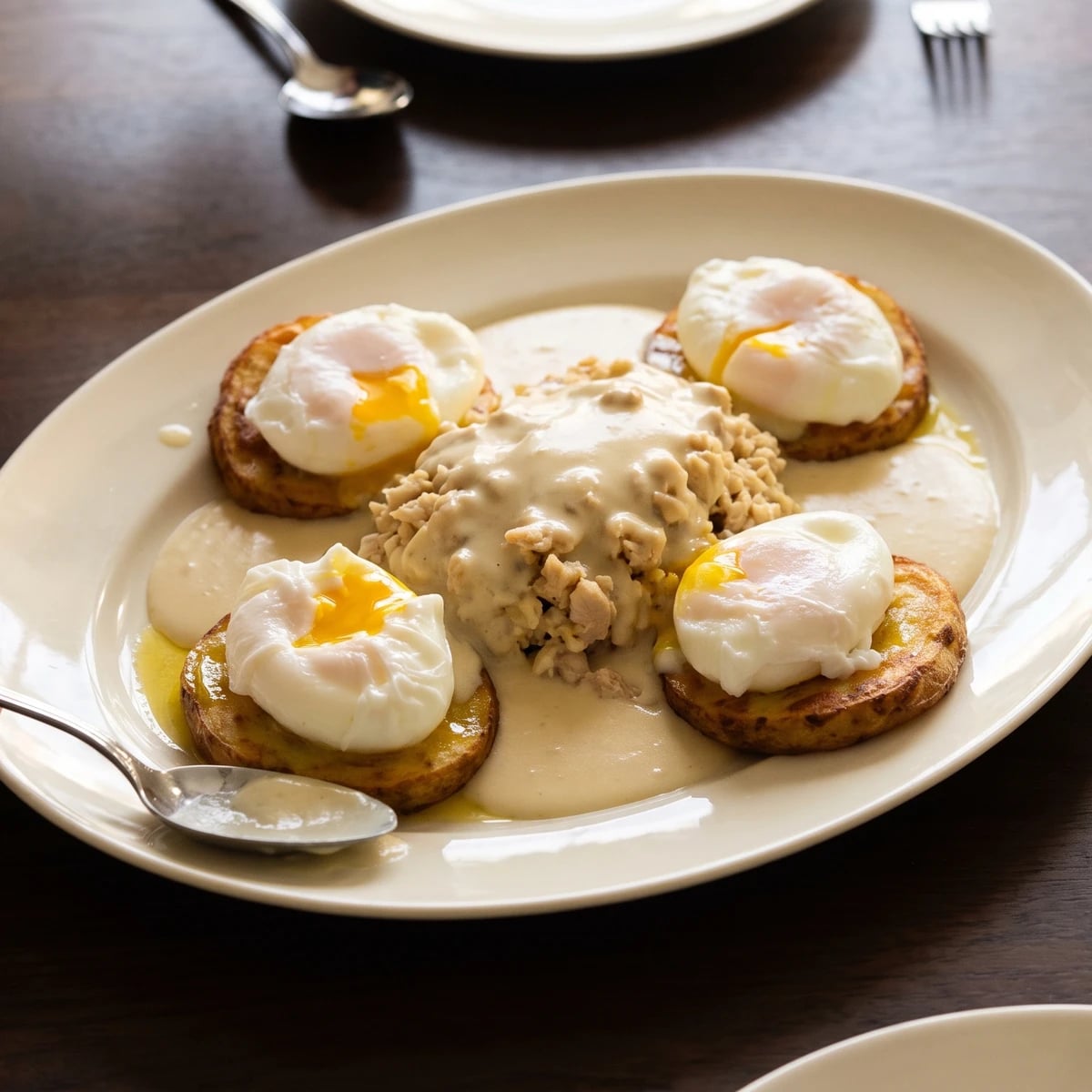 Eggs à la Reine