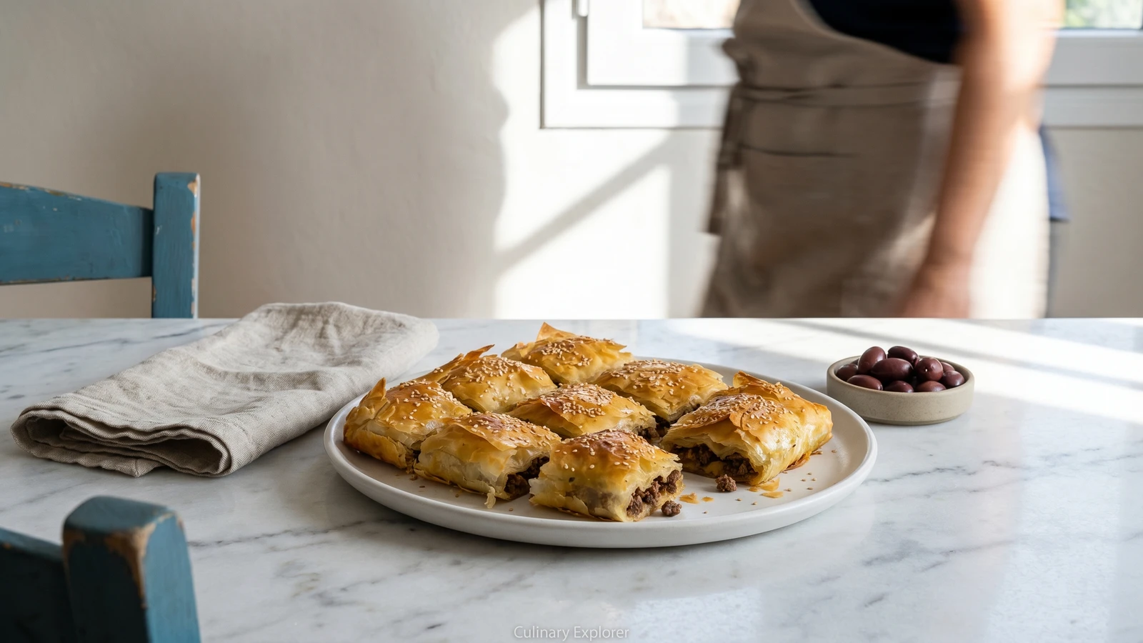 Serres Bougatsa me Kima (Μπουγάτσα με Κιμά)
