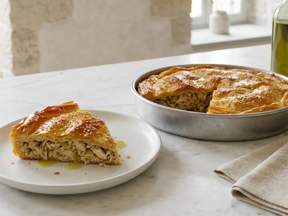 Metsovo Kotopita (Κοτόπιτα Μετσόβου) - Chef Dimitra