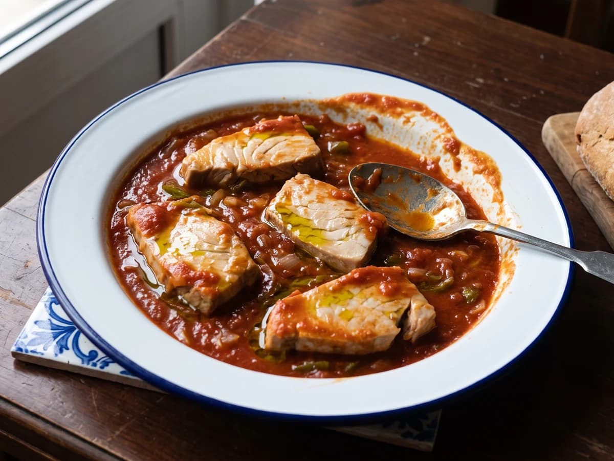 Bonito con Tomate del Cantábrico - Chef Isabel