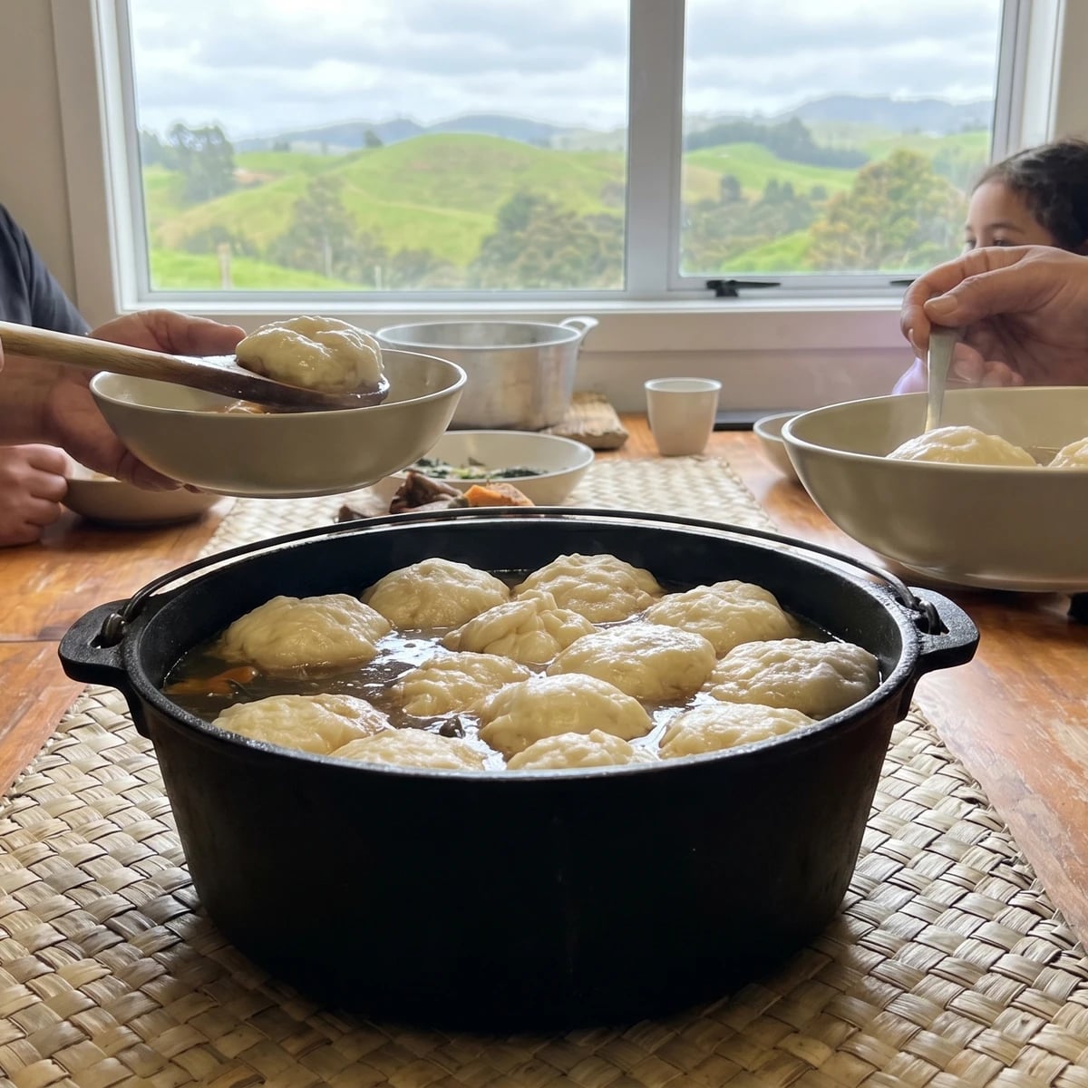 Dough Boys (Māori Boil-Up Dumplings from Aotearoa)