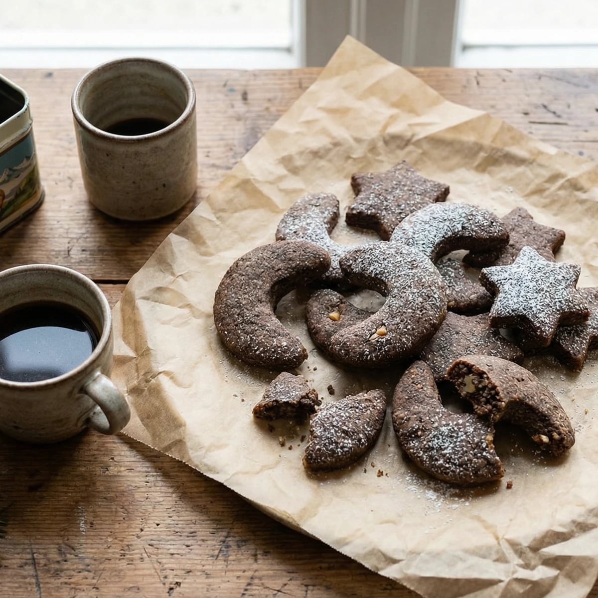 Kärntner Hadnkekse (Carinthian Buckwheat Cookies)