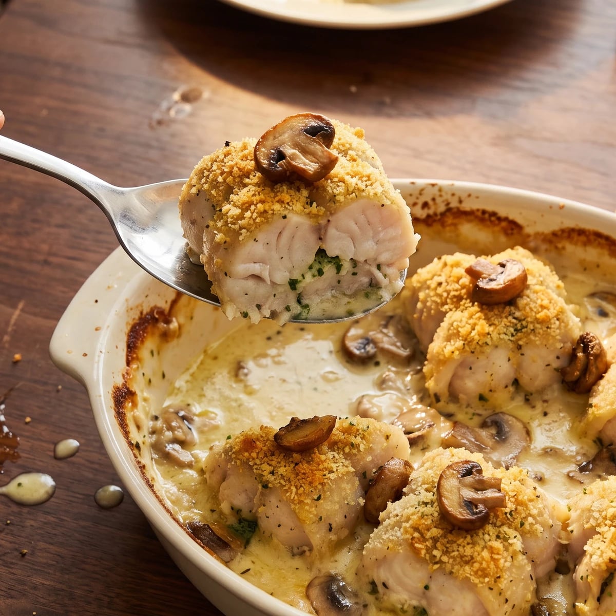 Paupiettes de Merlan au Gratin
