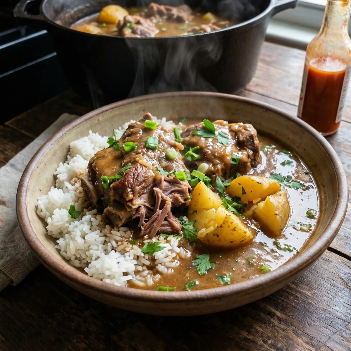 Pork Backbone Stew