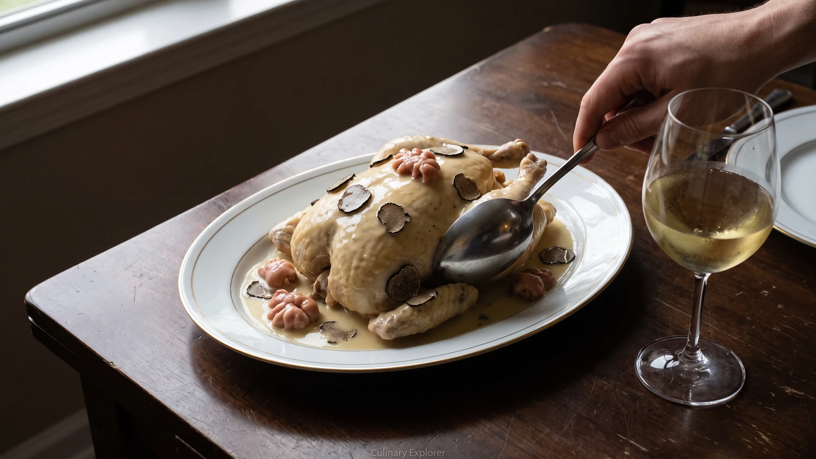 Poularde à la Favorite