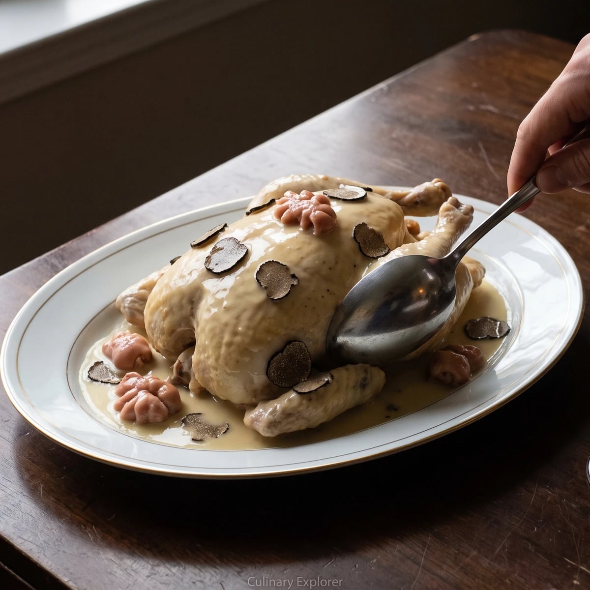 Poularde à la Favorite