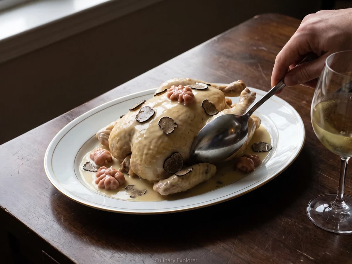 Poularde à la Favorite - Chef Juliette