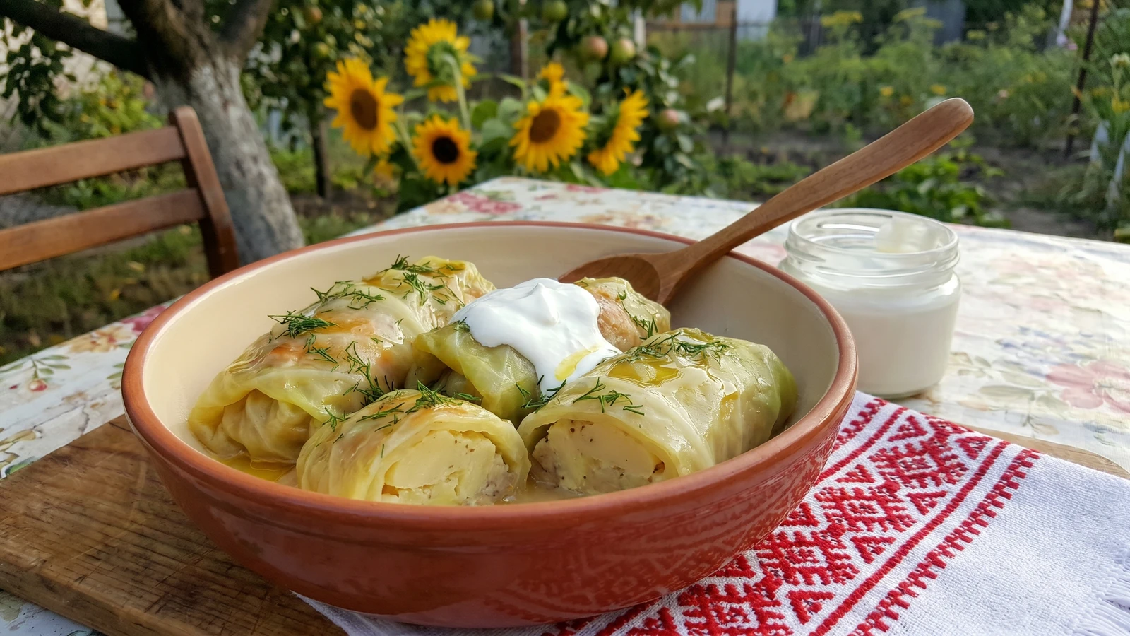 Holubtsi z Kartopleyu (голубці з картоплею, potato rolls)