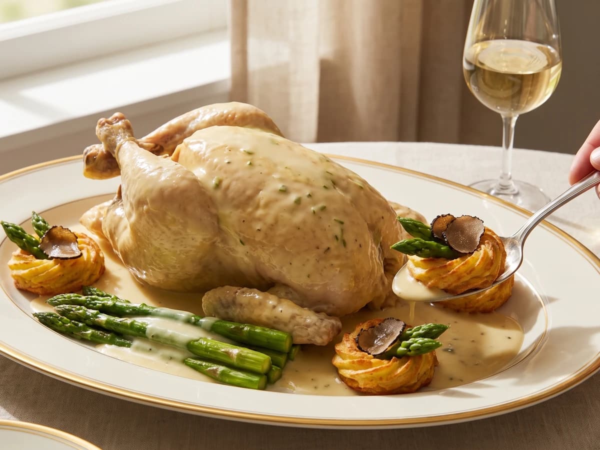 Poularde Princesse - Chef Juliette
